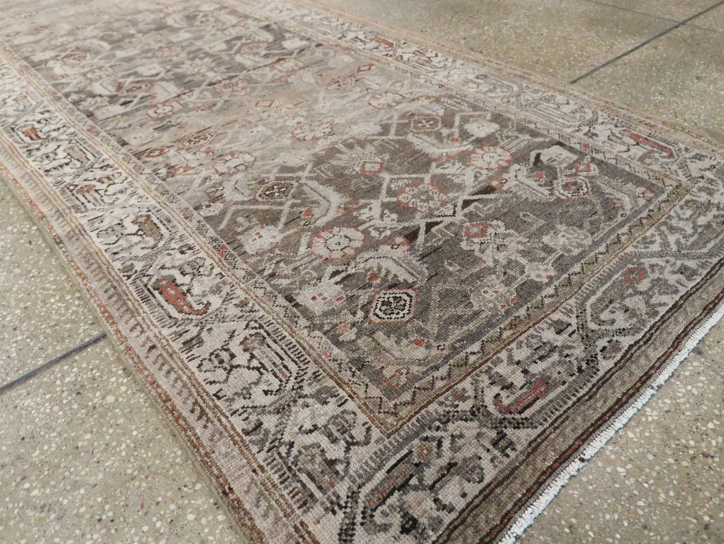 Antique Persian Malayer Runner, No.18576 - Gsblank