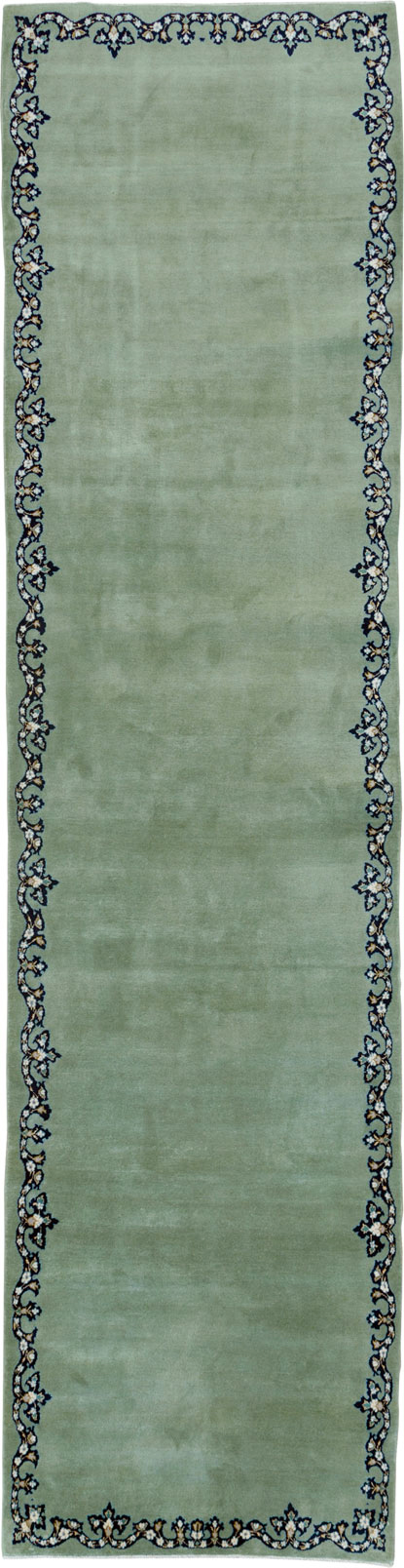 Vintage Persian Kashan Runner, No.18586 - Gsblank