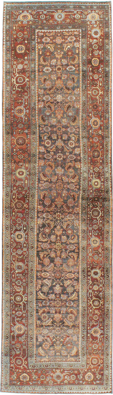Antique Persian Malayer Runner, No.18589 - Gsblank