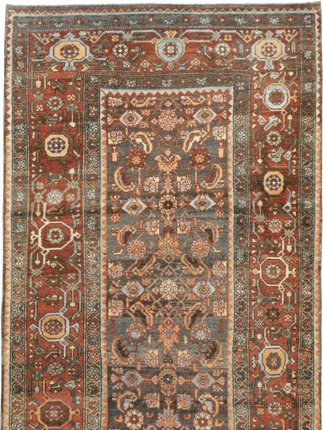 Antique Persian Malayer Runner, No.18589 - Gsblank