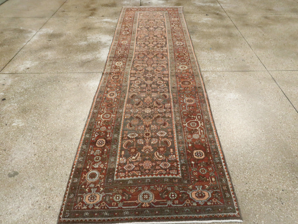 Antique Persian Malayer Runner, No.18589 - Gsblank