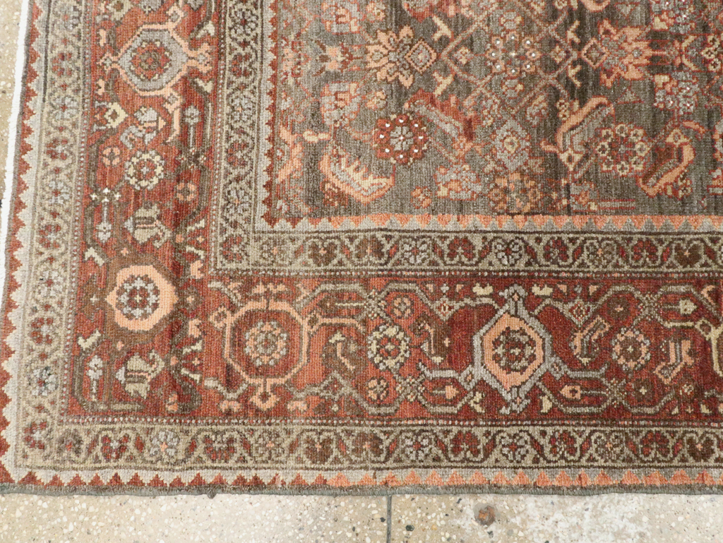 Antique Persian Malayer Runner, No.18589 - Gsblank