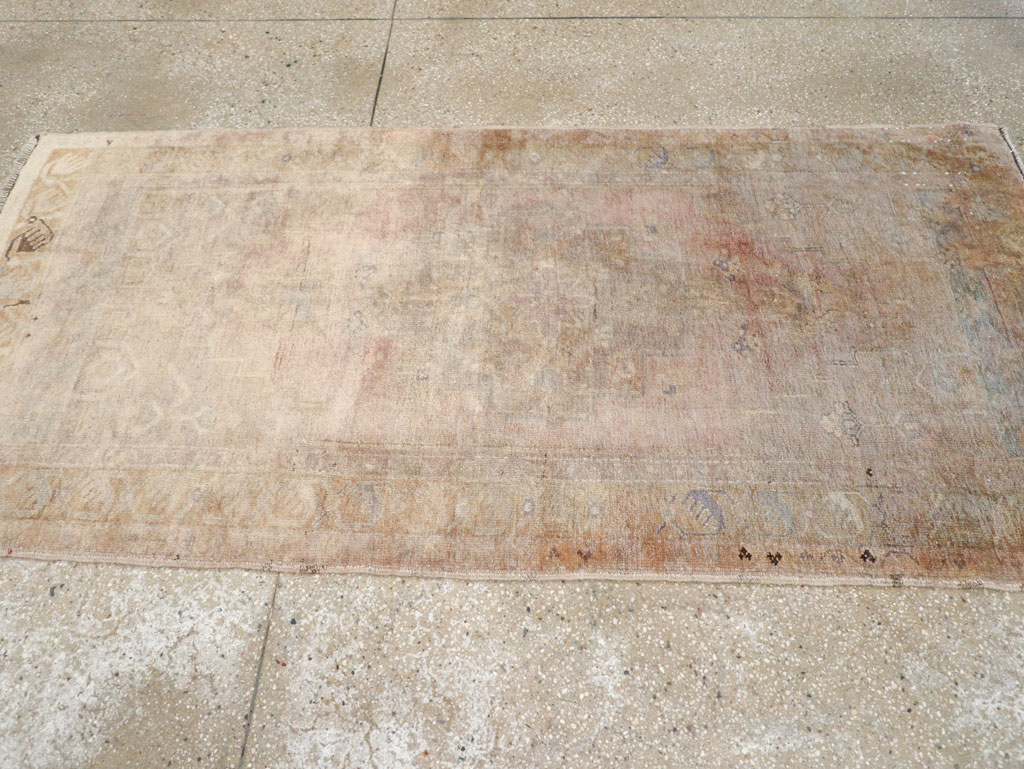 Antique Turkish Oushak Rug, No.18599 - Gsblank