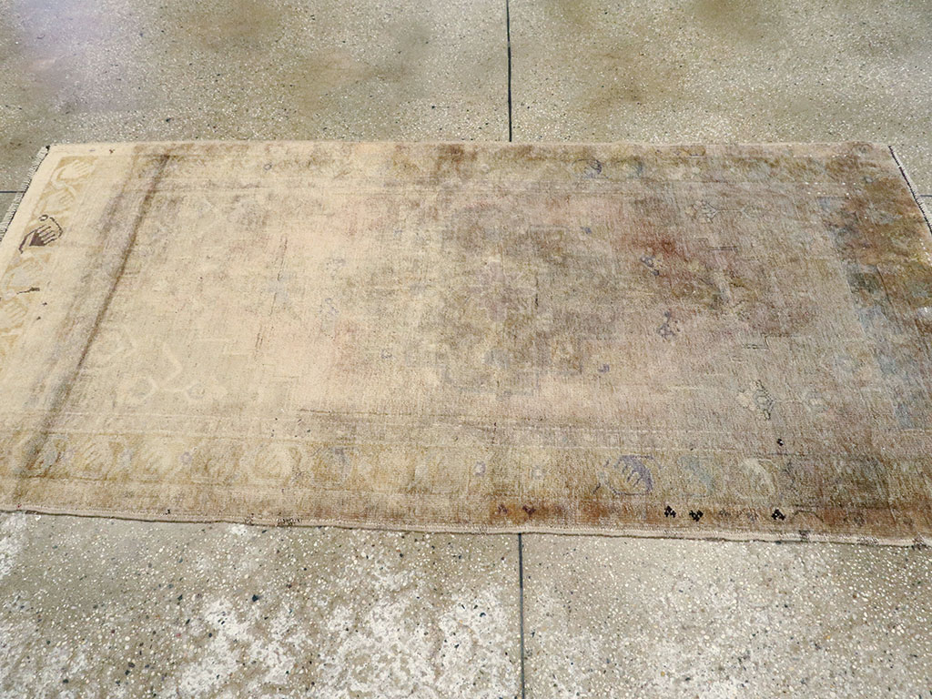 Antique Turkish Oushak Rug, No.18599 - Gsblank