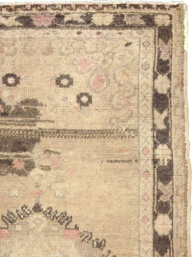Vintage Turkish Oushak Rug, No.18601 - Gsblank