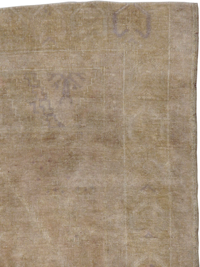 Vintage Turkish Oushak Rug, No.18602 - Gsblank