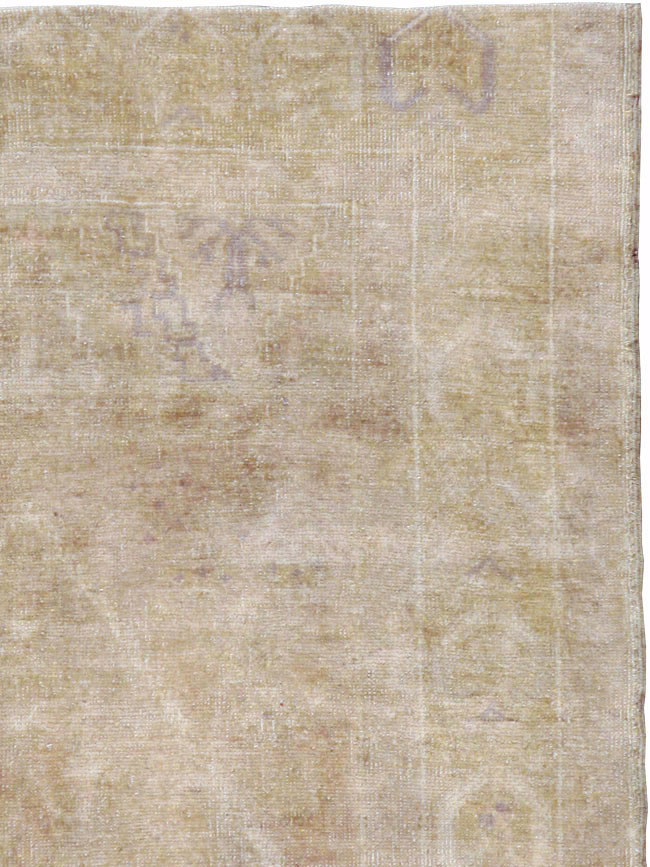 Vintage Turkish Oushak Rug, No.18602 - Gsblank