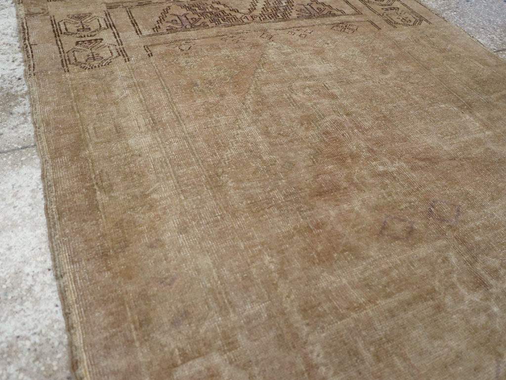 Vintage Turkish Oushak Rug, No.18602 - Gsblank