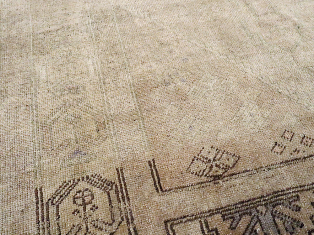 Vintage Turkish Oushak Rug, No.18602 - Gsblank