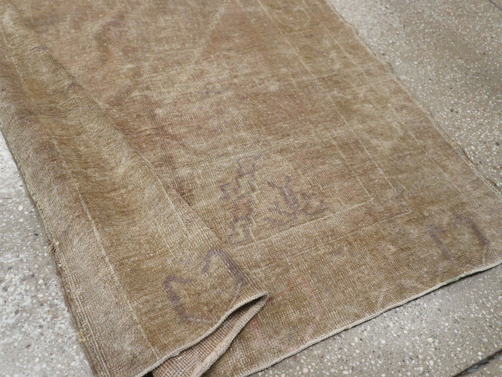 Vintage Turkish Oushak Rug, No.18602 - Gsblank