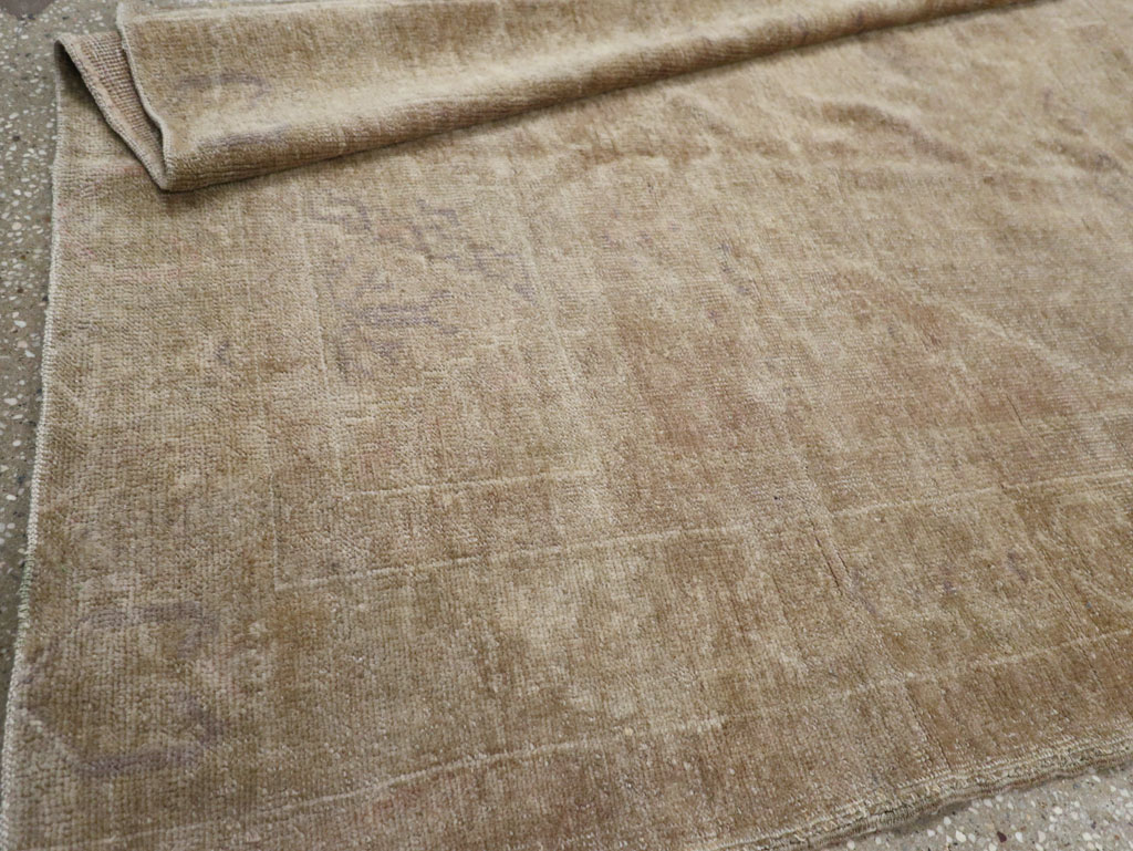 Vintage Turkish Oushak Rug, No.18602 - Gsblank