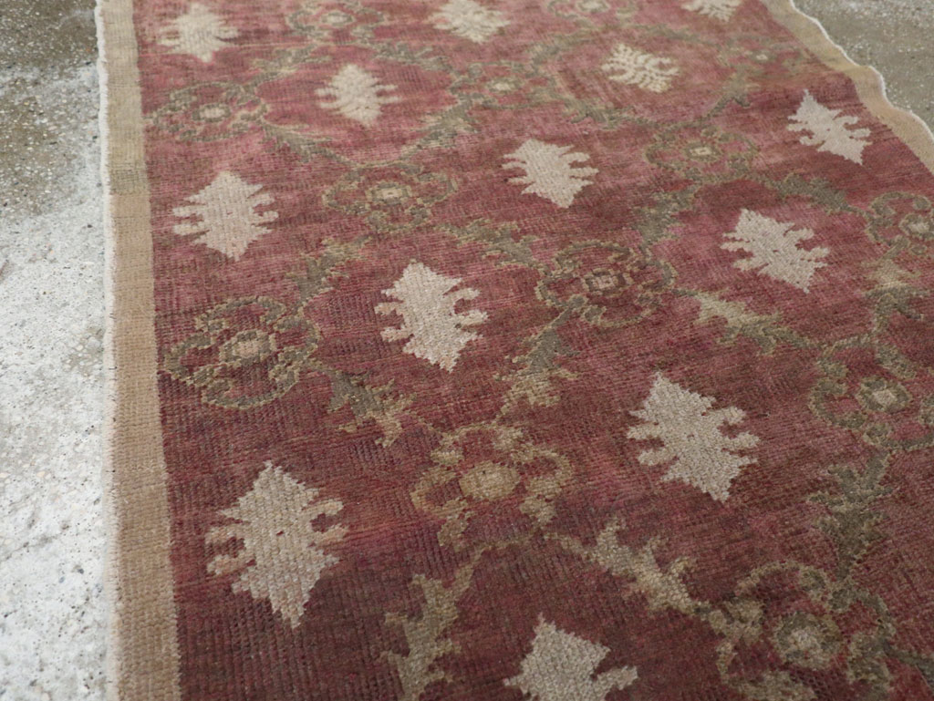Vintage Turkish Anatolian Throw Rug, No.18618 - Gsblank