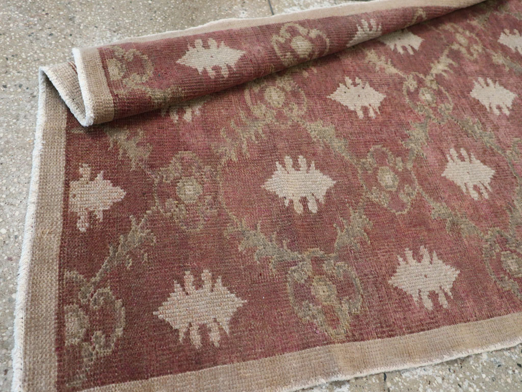 Vintage Turkish Anatolian Throw Rug, No.18618 - Gsblank