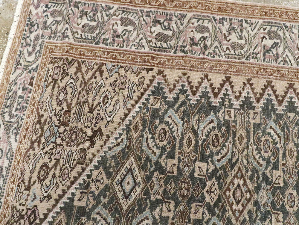Vintage Persian Malayer Carpet, No.18637 - Gsblank