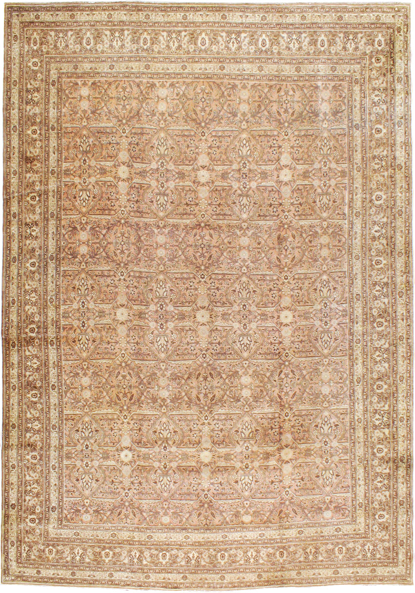 Antique Persian Tabriz Carpet, No.18648 - Gsblank