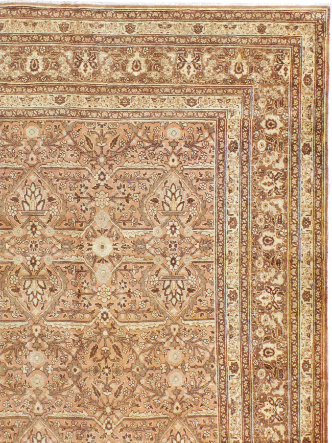 Antique Persian Tabriz Carpet, No.18648 - Gsblank