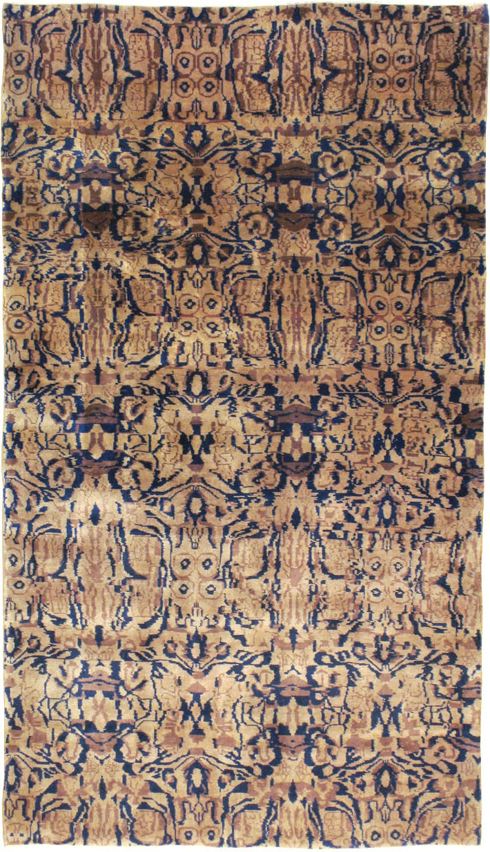 Vintage Indian Lahore Carpet, No.18650 - Gsblank