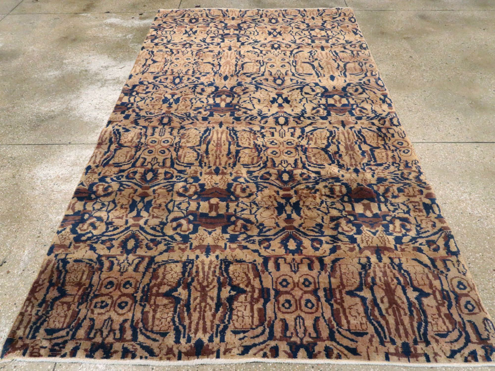 Vintage Indian Lahore Carpet, No.18650 - Gsblank