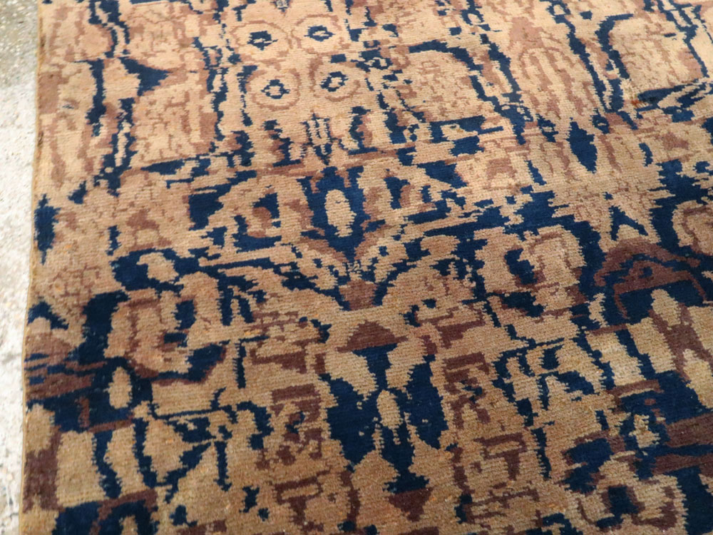 Vintage Indian Lahore Carpet, No.18650 - Gsblank