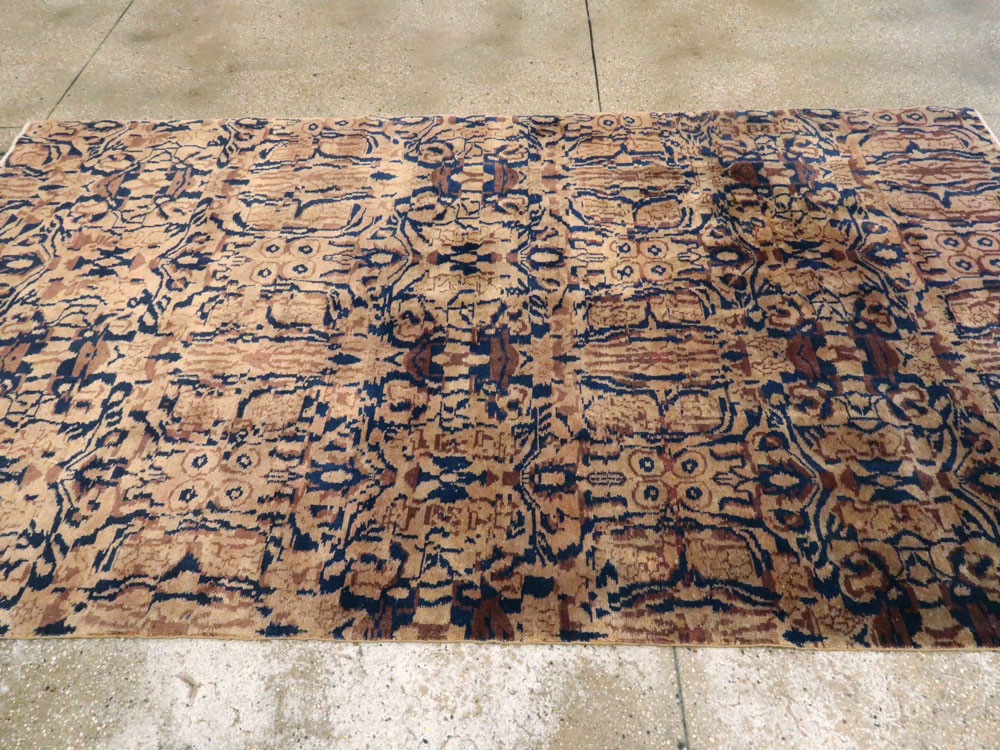 Vintage Indian Lahore Carpet, No.18650 - Gsblank
