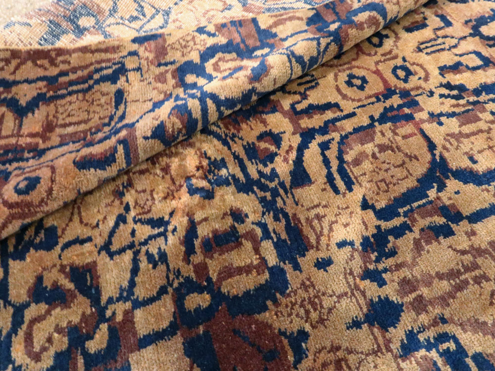 Vintage Indian Lahore Carpet, No.18650 - Gsblank