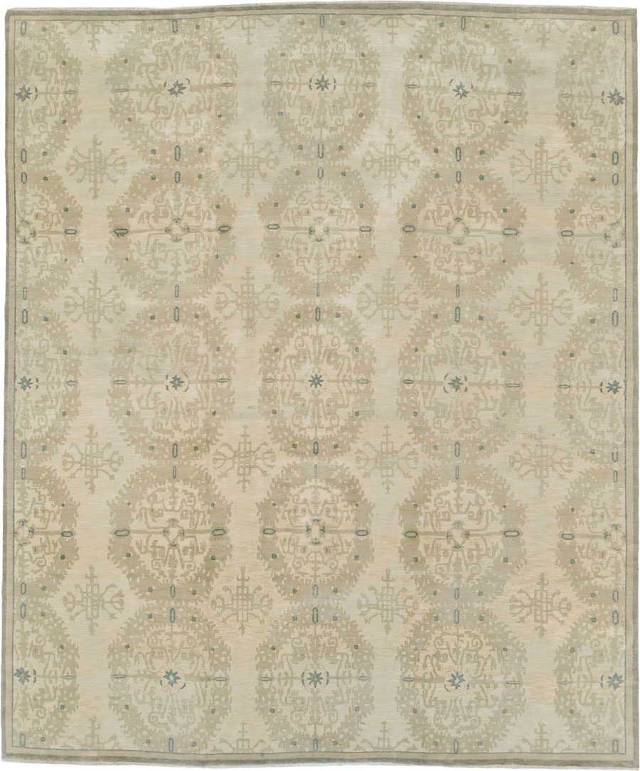 Modern Indian Lahore Large Room Size Carpet, No.18659 - Gsblank