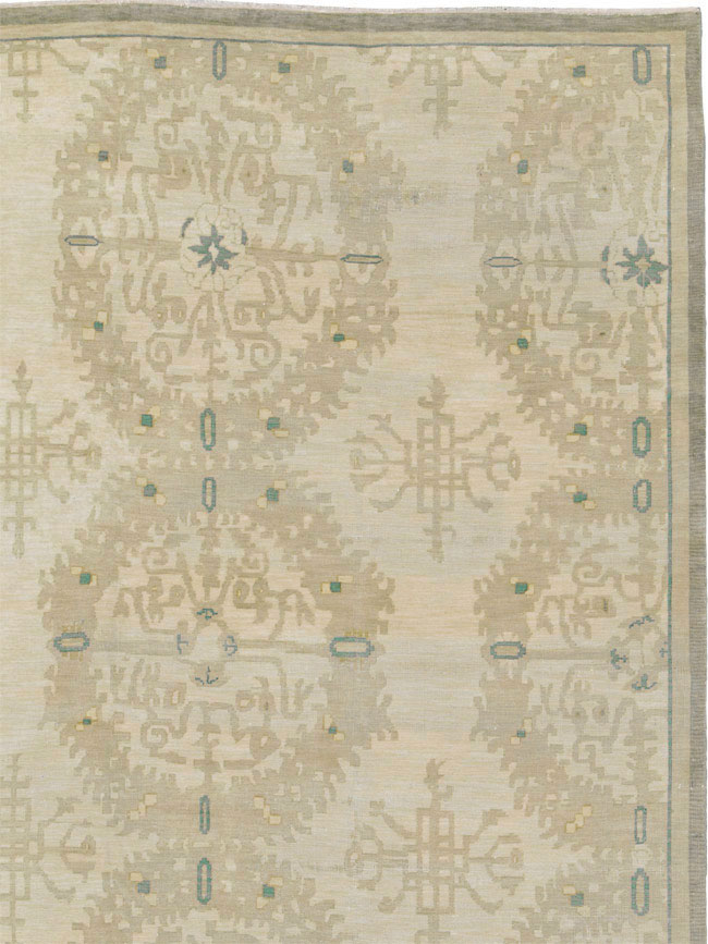 Modern Indian Lahore Large Room Size Carpet, No.18659 - Gsblank