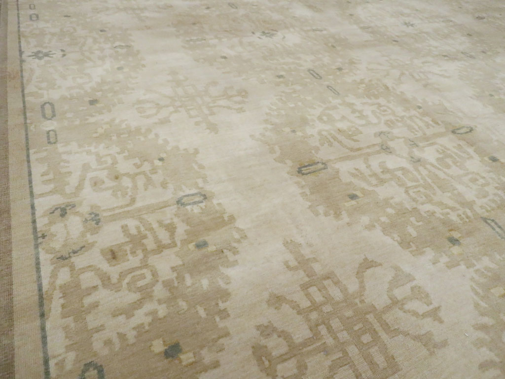 Modern Indian Lahore Large Room Size Carpet, No.18659 - Gsblank