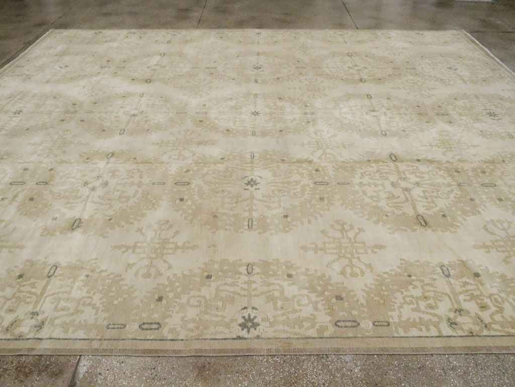 Modern Indian Lahore Large Room Size Carpet, No.18659 - Gsblank
