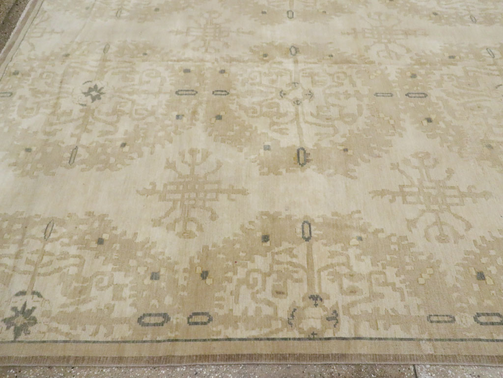 Modern Indian Lahore Large Room Size Carpet, No.18659 - Gsblank