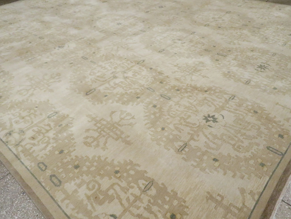 Modern Indian Lahore Large Room Size Carpet, No.18659 - Gsblank