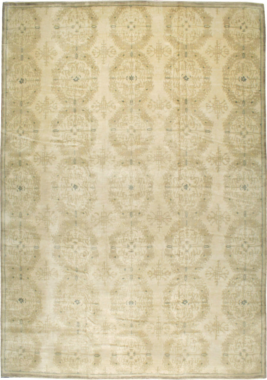 Vintage Indian Lahore Oversize Carpet, No.18660 - Gsblank