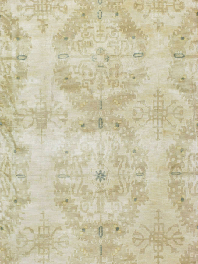 Vintage Indian Lahore Oversize Carpet, No.18660 - Gsblank