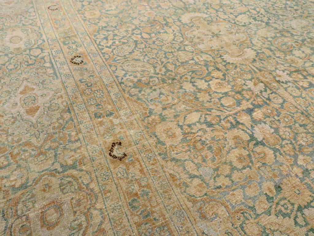 Antique Persian Mashad Carpet, No.18663 - Gsblank