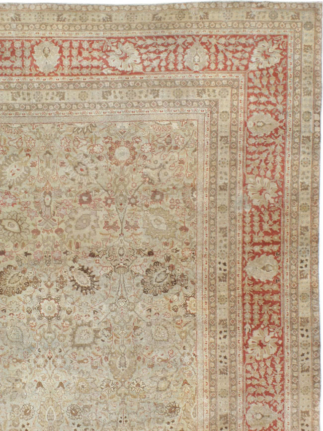 Antique Persian Tabriz Carpet, No.18669 - Gsblank
