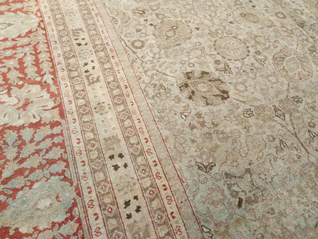 Antique Persian Tabriz Carpet, No.18669 - Gsblank
