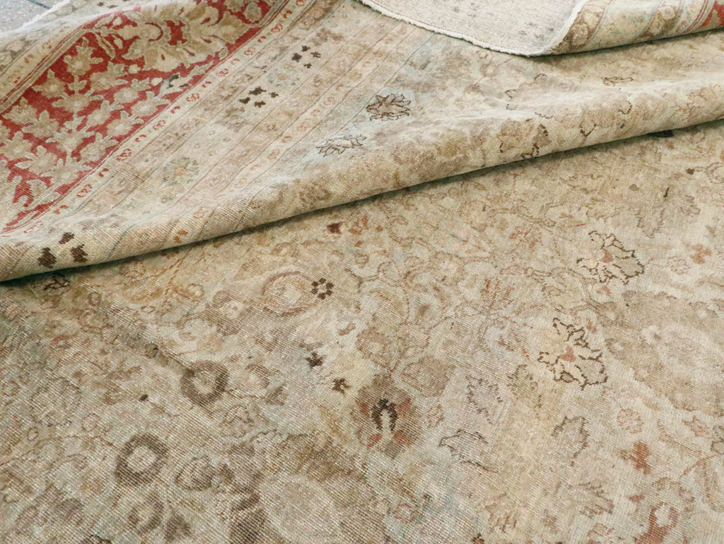 Antique Persian Tabriz Carpet, No.18669 - Gsblank