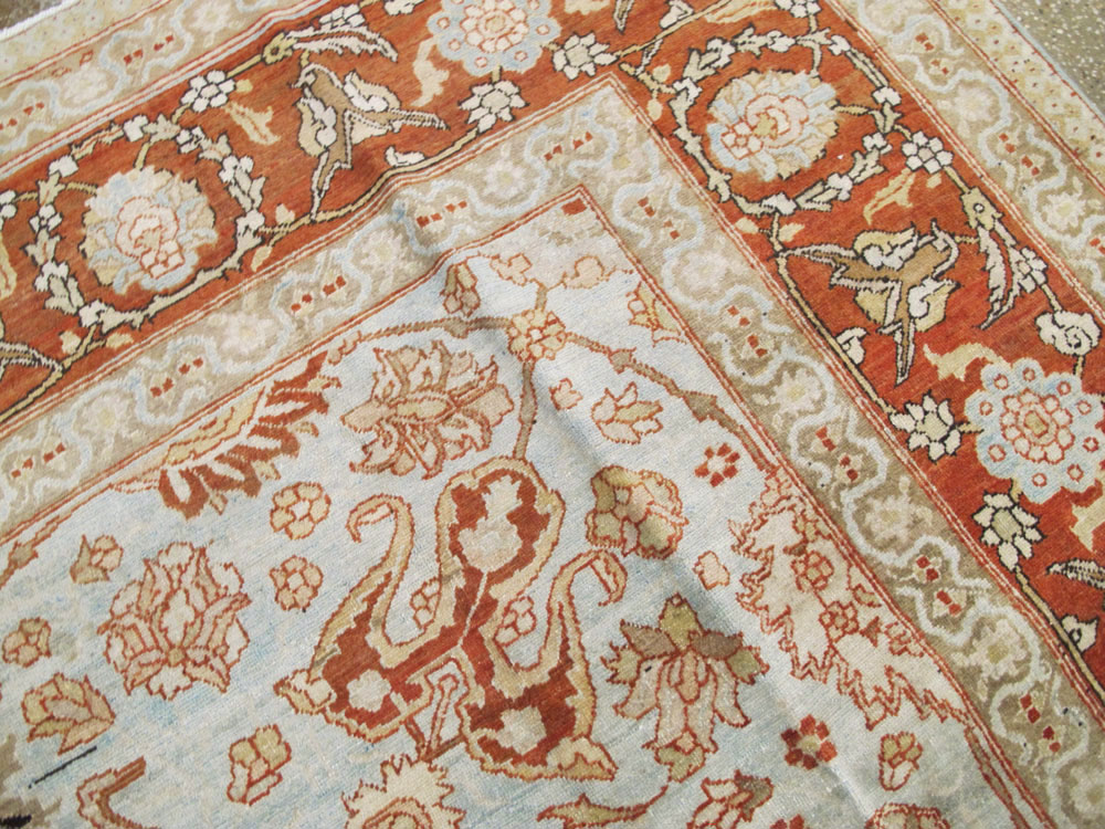 Antique Persian Tabriz Carpet, No.18670 - Gsblank