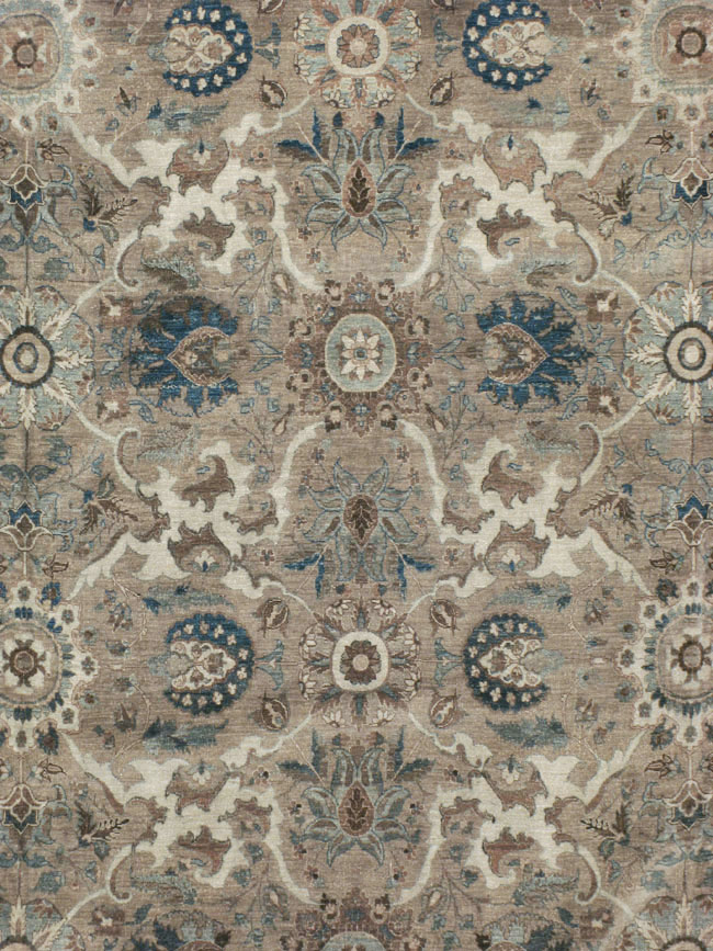 Antique Persian Tabriz Carpet, No.18680 - Gsblank