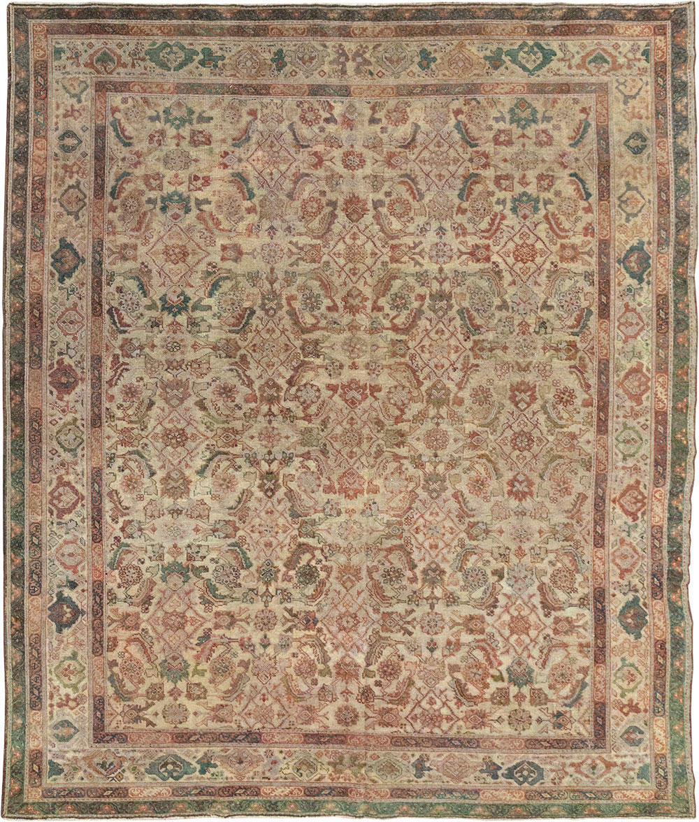 Vintage Indian Lahore Room Size Carpet, No.18710 - Gsblank