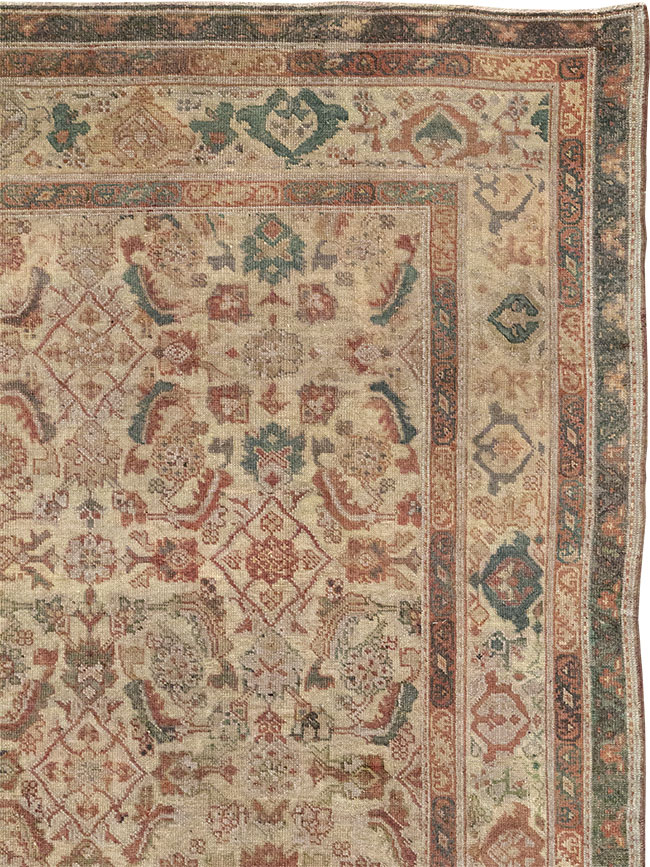 Vintage Indian Lahore Room Size Carpet, No.18710 - Gsblank