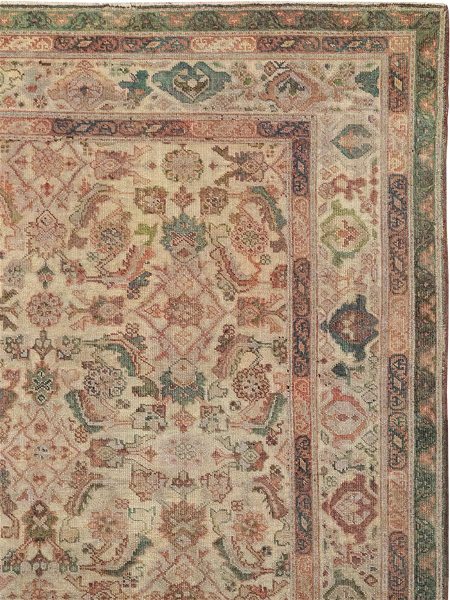 Vintage Indian Lahore Room Size Carpet, No.18710 - Gsblank
