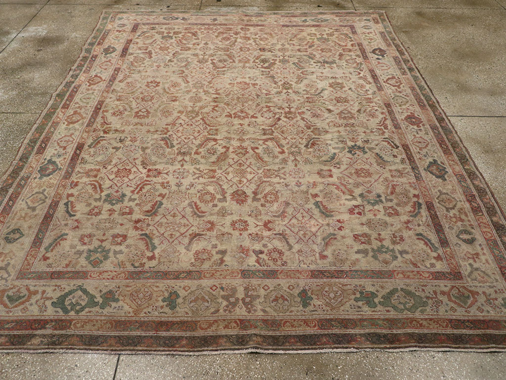 Vintage Indian Lahore Room Size Carpet, No.18710 - Gsblank