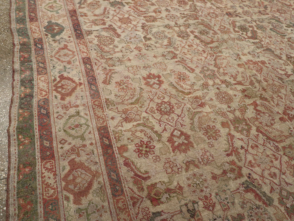 Vintage Indian Lahore Room Size Carpet, No.18710 - Gsblank