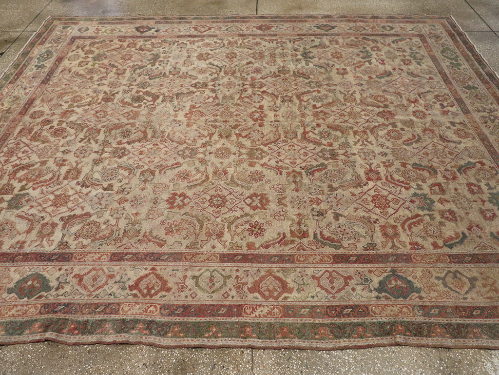Vintage Indian Lahore Room Size Carpet, No.18710 - Gsblank
