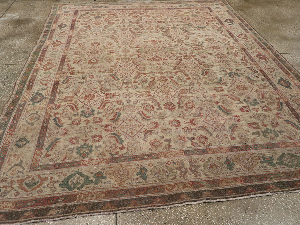 Vintage Indian Lahore Room Size Carpet, No.18710 - Gsblank