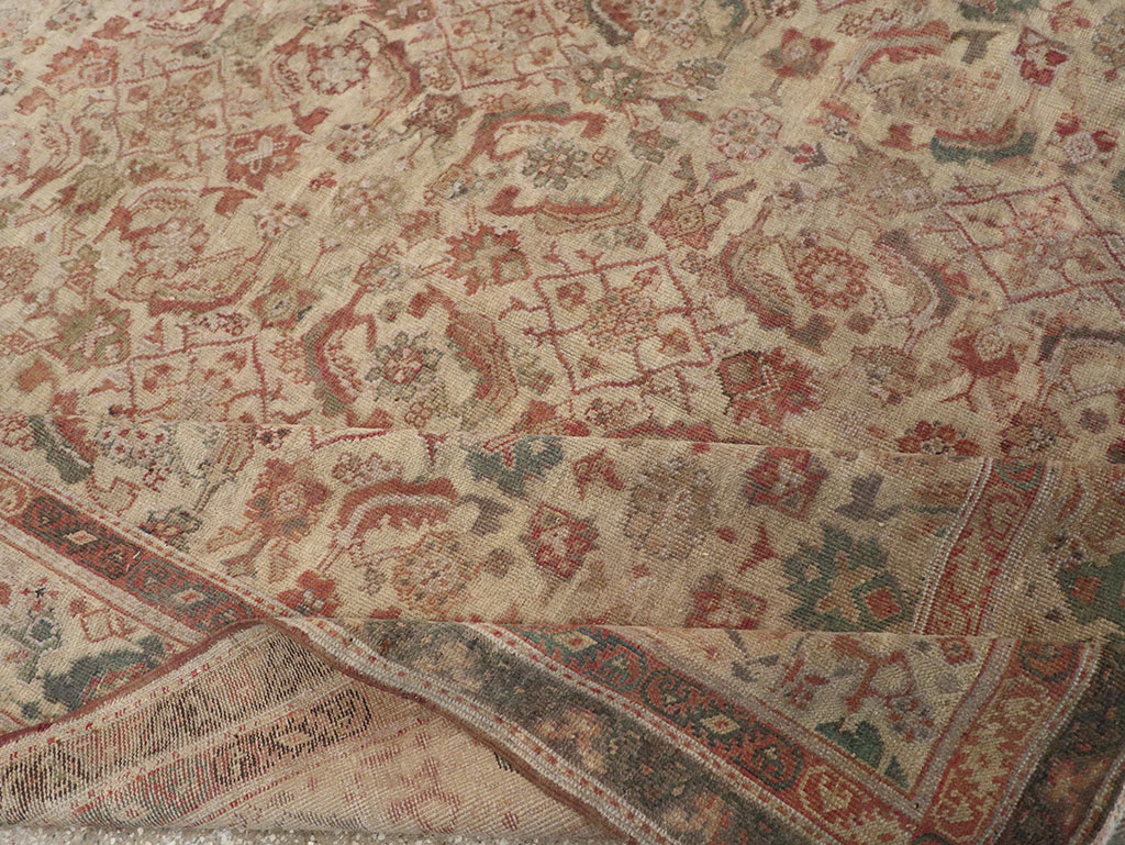 Vintage Indian Lahore Room Size Carpet, No.18710 - Gsblank