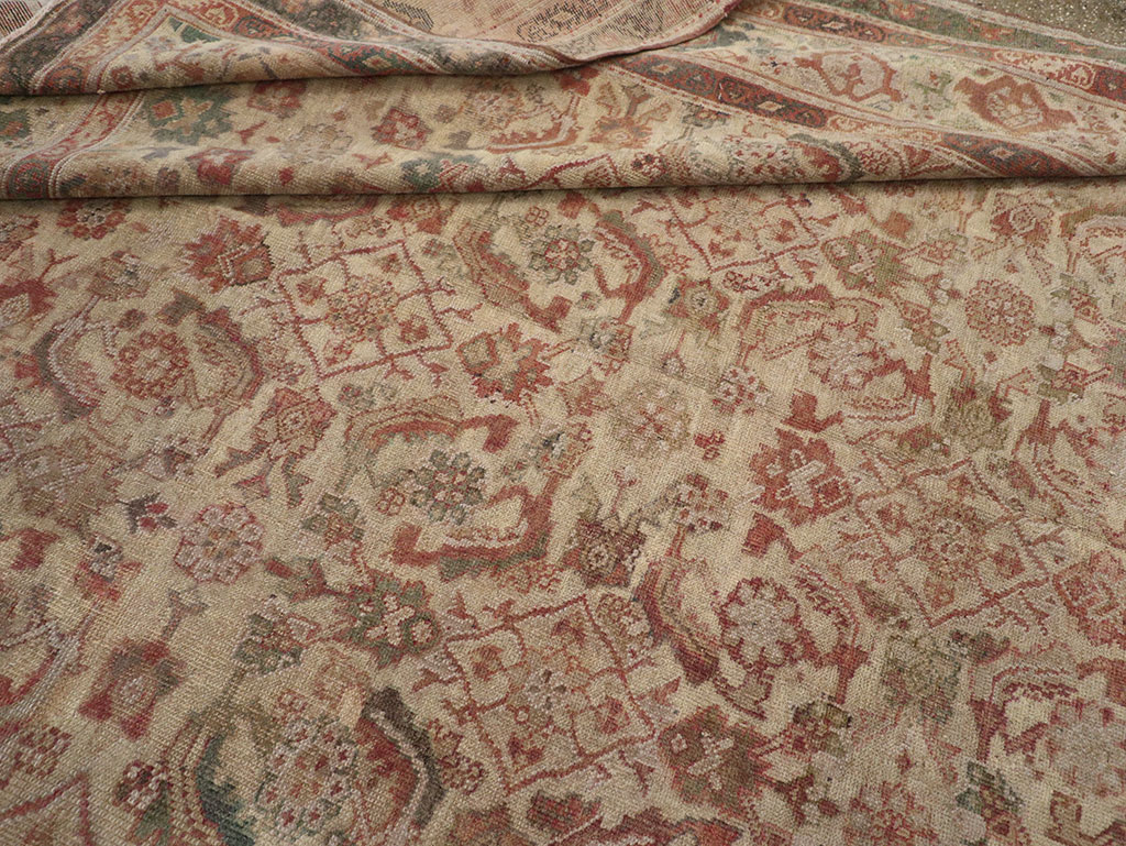 Vintage Indian Lahore Room Size Carpet, No.18710 - Gsblank