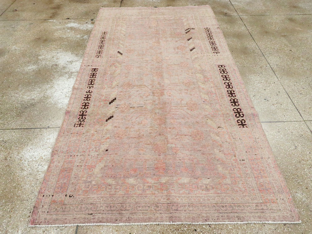 Vintage East Turkestan Khotan Rug, No.18718 - Gsblank