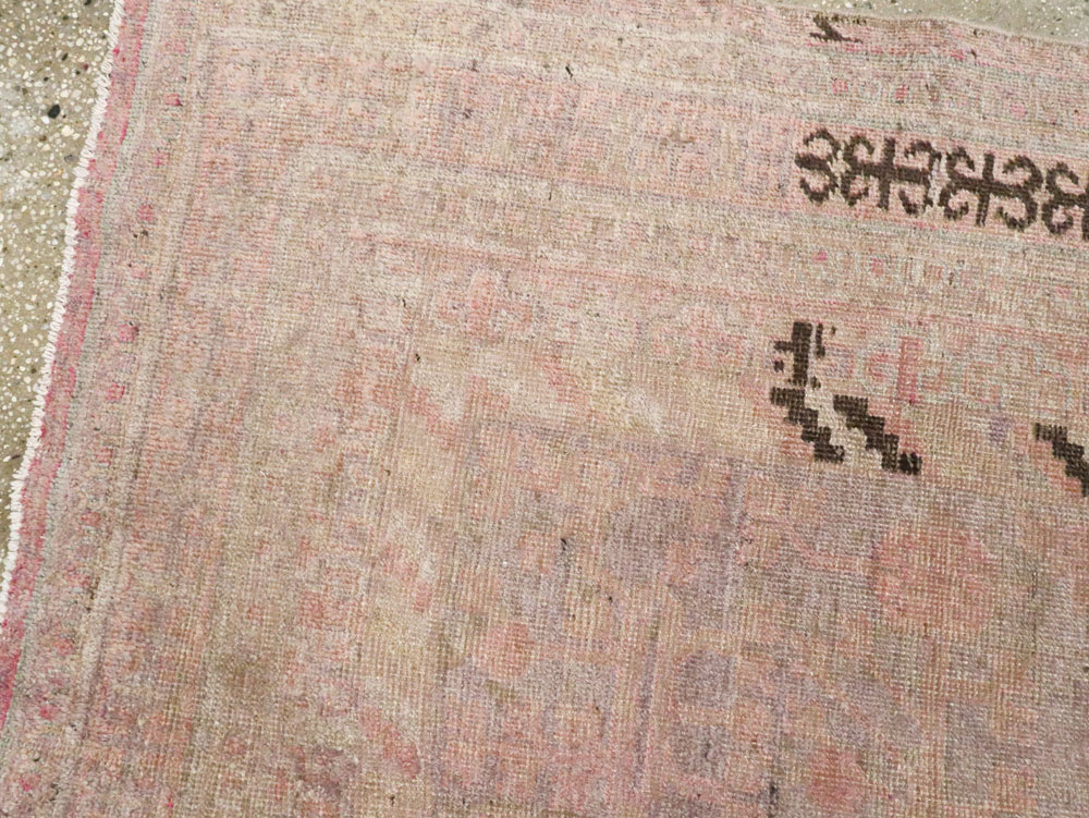 Vintage East Turkestan Khotan Rug, No.18718 - Gsblank